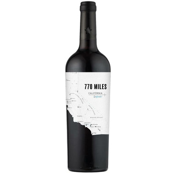 WINO 770 MILES ZINFANDEL 13,5,%  C/W O,75L