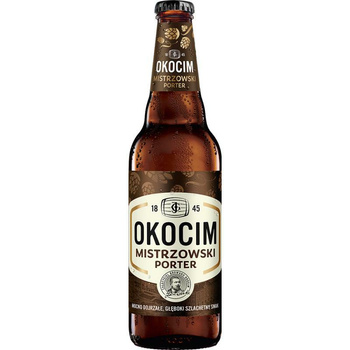PIWO OKOCIM PORTER 0,5L BUT. ZW.