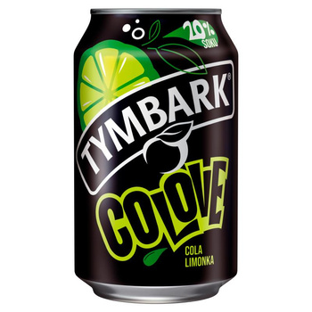 NAPÓJ TYMBARK COLOVE COLA-LIMONKA 0,33L PUSZ.