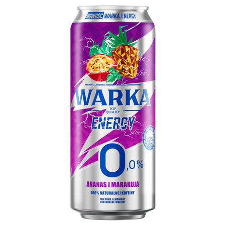 PIWO WARKA ENERGY ANA-MAR 0% 0,5L PUSZ. SZT.