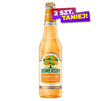 PIWO SOMERSBY MANGO - LIME 0,4L BUT. BZW.