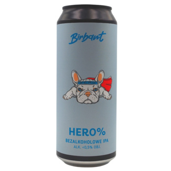 PIWO HERO% BIRBANT 0,5L PUSZ.