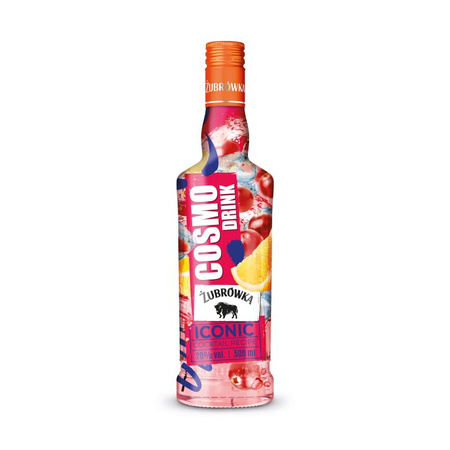 ŻUBRÓWKA ICONIC COCKTAILS COSMOPOLITAN 0,5L 20%