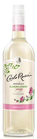 WINO CARLO ROSSI BOTANICALS ELDERFLOWER & ROSE 10% 0,75L