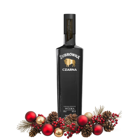 WÓDKA ŻUBRÓWKA CZARNA 0,70L 40%