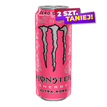 NAPÓJ ENERGETYCZNY MONSTER ULTRA ROSA 0,5L PUSZ.