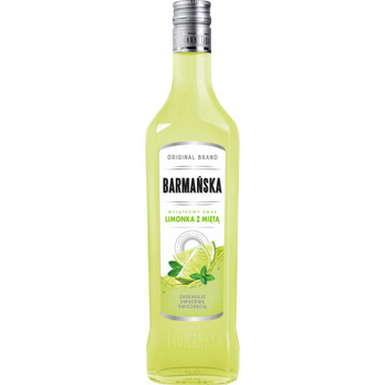 BARMAŃSKA LIMONKA Z MIĘTĄ 21% 0,5L