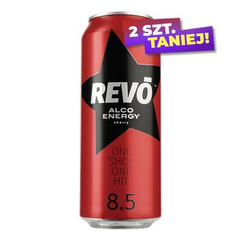 REVO WISNIA ALCO ENERGY DRINK 8,5% 0,5PUSZ.
