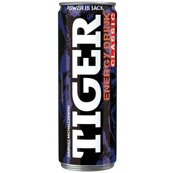 NAPÓJ ENERGETYCZNY TIGER 0,25L PUSZKA
