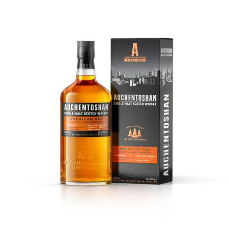 WHISKY AUCHENTOSHAN AMERICAN OAK 40% 0,7L