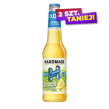 PIWO HARDMADE CITRUS ICE TEA CRUSH 0,0% 0,4L BUT. BZW