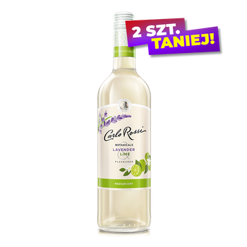 WINO CARLO ROSSI BOTANICALS LAVENDER & LIME 10% 0,75L