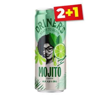 DRINER S MOJITO 4,6% 0,33L PUSZ.