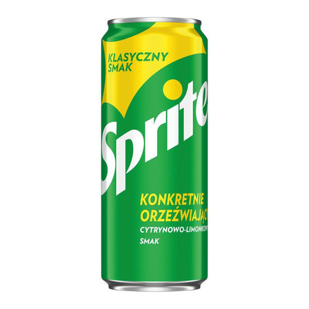 NAPÓJ SPRITE 0,33L SUGAR PUSZKA