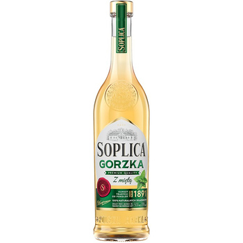 SOPLICA GORZKA Z MIĘTĄ 28% 0,5L