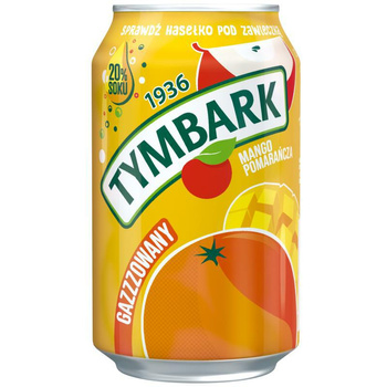 NAPÓJ TYMBARK MANGO-POMAR GAZ 0,33L PUSZ.