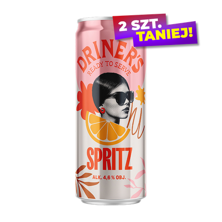 DRINER S SPRITZ 4,6% 0,33L PUSZ.