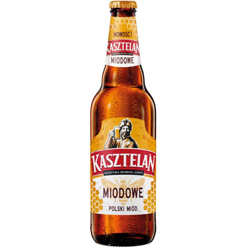 PIWO KASZTELAN MIODOWE 0,5L BUT. ZW.