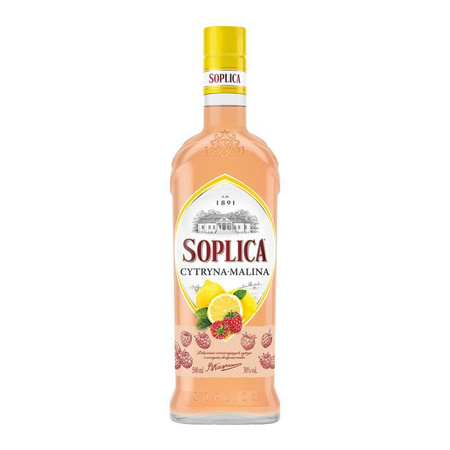 SOPLICA CYTRYNA MALINA 28% 0,5L