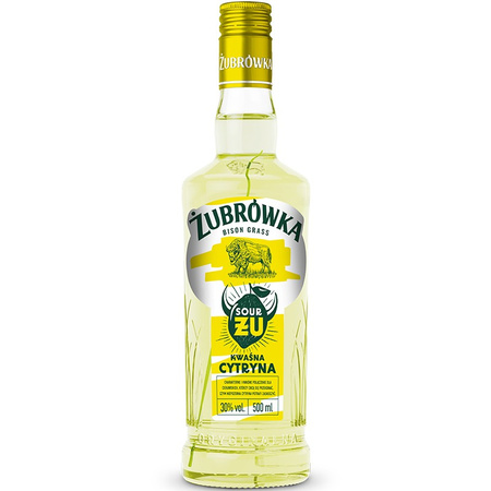 ŻUBRÓWKA FRESH KWAŚNA CYTRYNA 30% 0,5L