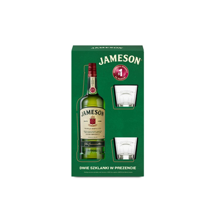 WHISKEY JAMESON IRISH 40% 0,7L+SZKL