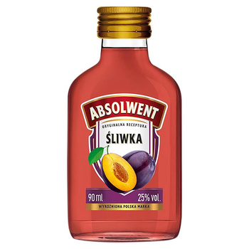 ABSOLWENT ŚLIWKA 25%  0,09L