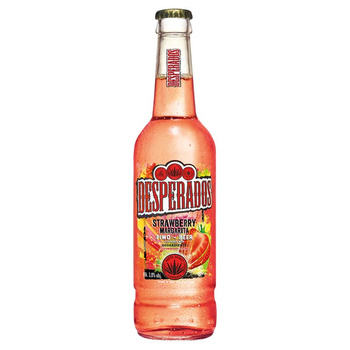 PIWO DESPERADOS STRAWBERRY MARG. 0,4L BUT. BZW.