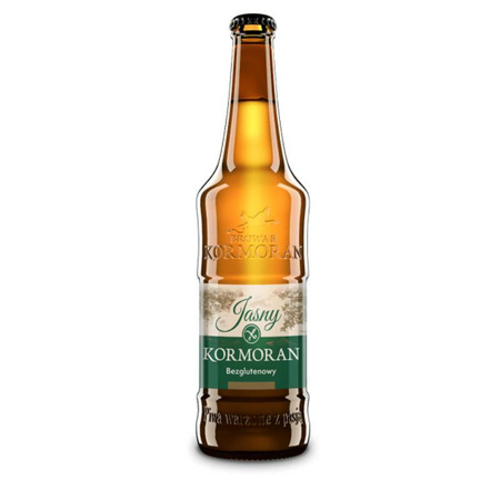PIWO BEZGLUTENOWE KORMORAN 0,5L BUT BZW