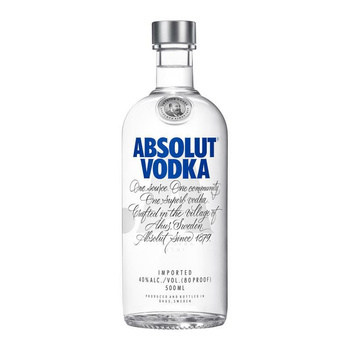 WÓDKA ABSOLUT BLUE 0,50L 40%