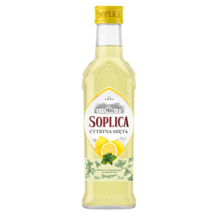 SOPLICA CYTRYNA MIETA 28% 0,2L