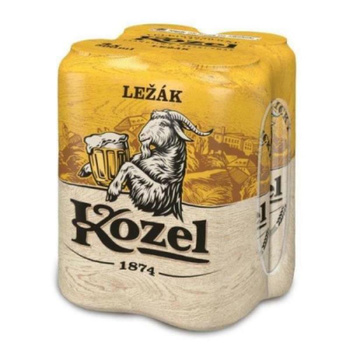 PIWO KOZEL LEZAK 11 0,5L 4PACK PUSZ.