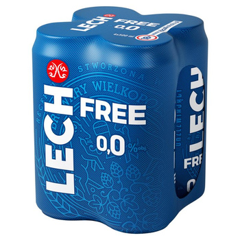 PIWO LECH FREE 0,5L 4PACK PUSZ.