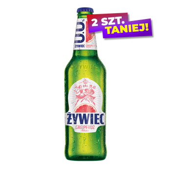 PIWO ŻYWIEC GREJPFRUŻ ACAI 0% 0,5L BUT. ZW.