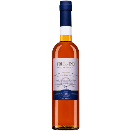 BRANDY TBILVINO 3YO 40% 0,5L