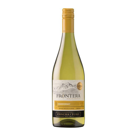 ZESTAW WINO FRONTERA CHARDONNAY + CZEKOLADKI MERCI