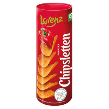 CHIPSY CHIPSLETTEN PAPRYKA LORENZ 100G