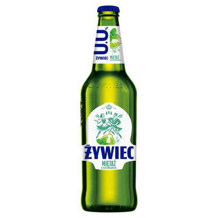 PIWO ŻYWIEC MIĘTAŻ&NUTA BERGAMOTKI 0% 0,5L BUT ZW