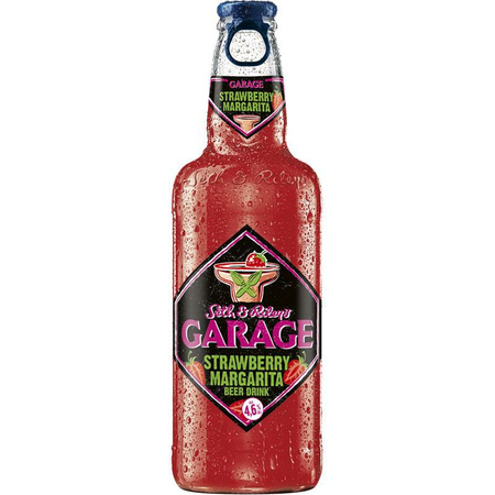 PIWO GARAGE STRAWBERRY MARGARITA 4,5% 0,4L BUT. BZW.