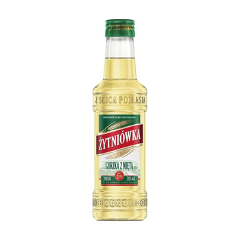 ŻYTNIÓWKA GORZKA Z MIĘTĄ 0,2L 28%
