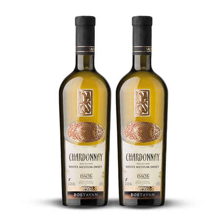 2 x WINO DAOS TREASURE CHARDONNAY B/W 0,75L