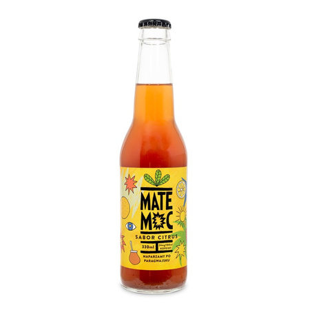 NAPOJ NIEGAZOWANY YERBA MATE MOC SABOR CITRUS 330ML