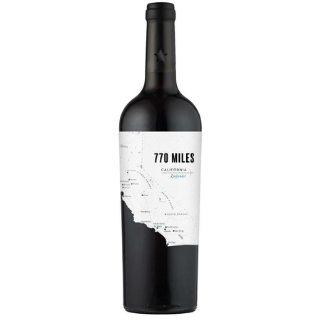 WINO 770 MILES ZINFANDEL 13,5,%  C/W O,75L