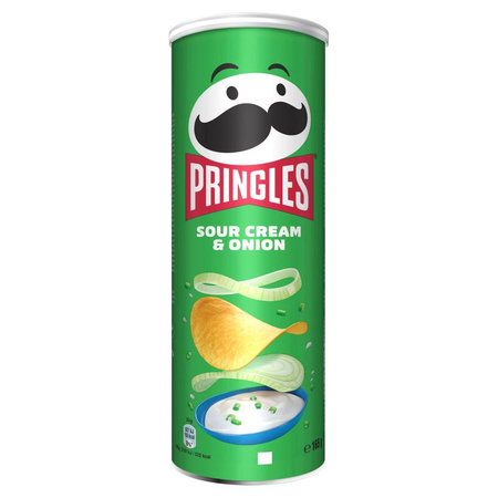 CHIPSY PRINGLES SMIETANA-CEBULA 165G