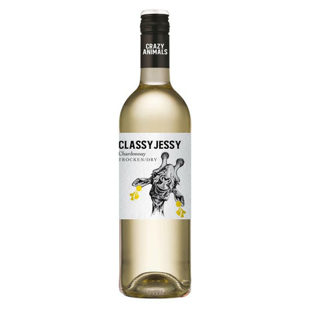 WINO CRAZY ANIMALS CHARDONNAY 12,5% B/W 0,75L