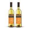 2 x WINO FRESCO BIANCO PÓŁSŁODKIE 10% 0,75L