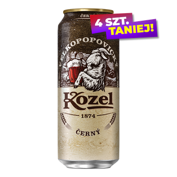 PIWO KOZEL CERNY 0,5L PUSZ. SZT.