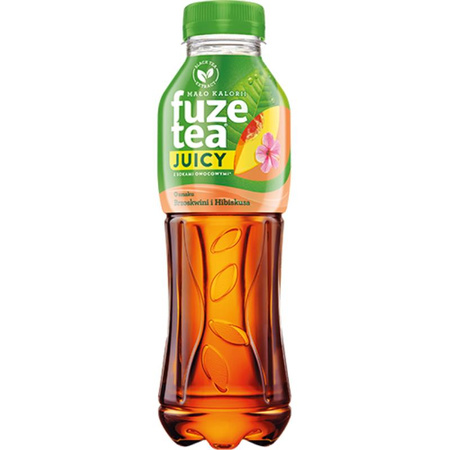 NAPÓJ NIEGAZOWNY FUZETEA PEACH HIBIS 0,5L PET