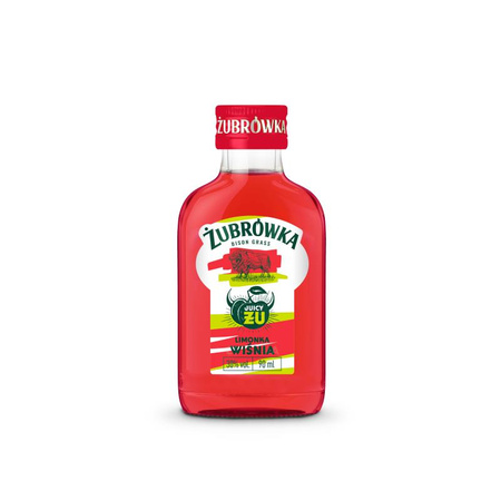 ŻUBRÓWKA JUICY WIŚNIA LIMONKA 30% 0,09L