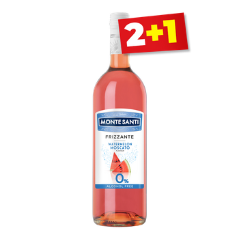 MONTE SANTI FRIZZANTE WATERMELON MOSCATO BEZALKOHOLOWE 0,75L