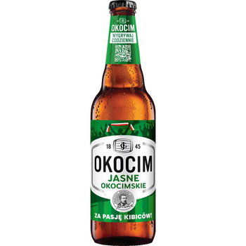 PIWO OKOCIM JASNE 0,5L BUT. ZW.